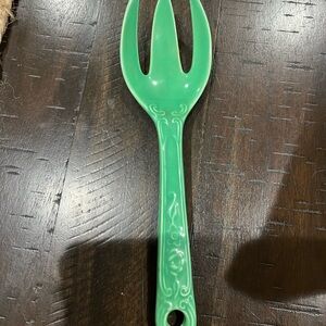 Kitchen craft/Fiesta Ware Green Serving Fork